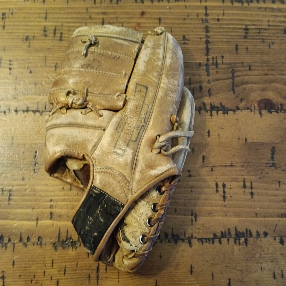 Vintage MacGregor Pete Rose 360 Natural Pocket Baseball Glove RHT Leather USA b2